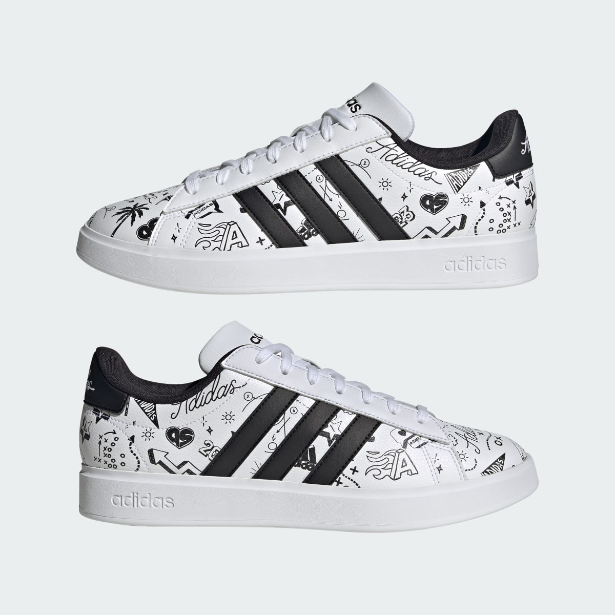 Adidas Sapatilhas Grand Court 2.0. 8