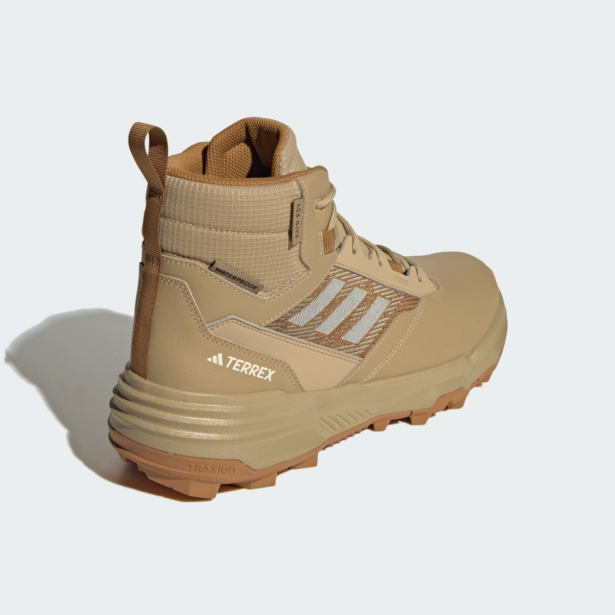 Adidas TERREX Unity Leather Mid RAIN.RDY Hiking Shoes. 6