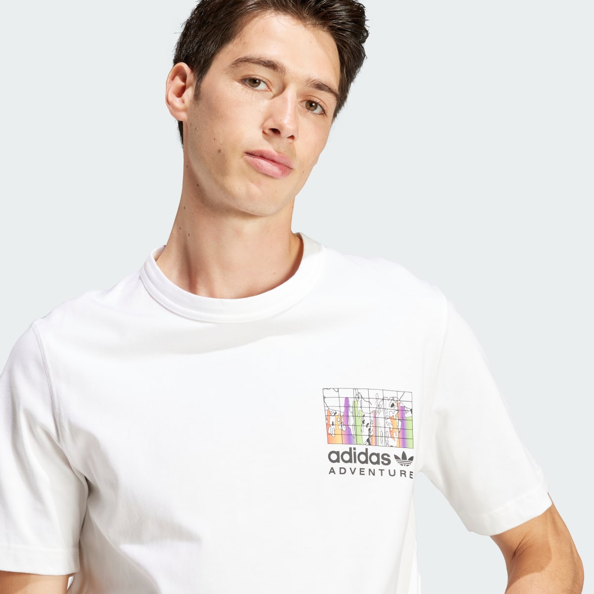 Adidas Adventure Graphic T-Shirt. 6