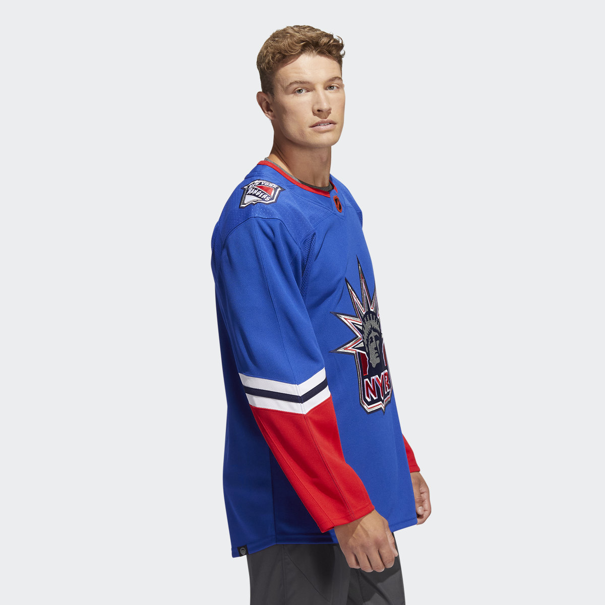 Adidas Rangers Authentic Reverse Retro Wordmark Jersey. 4