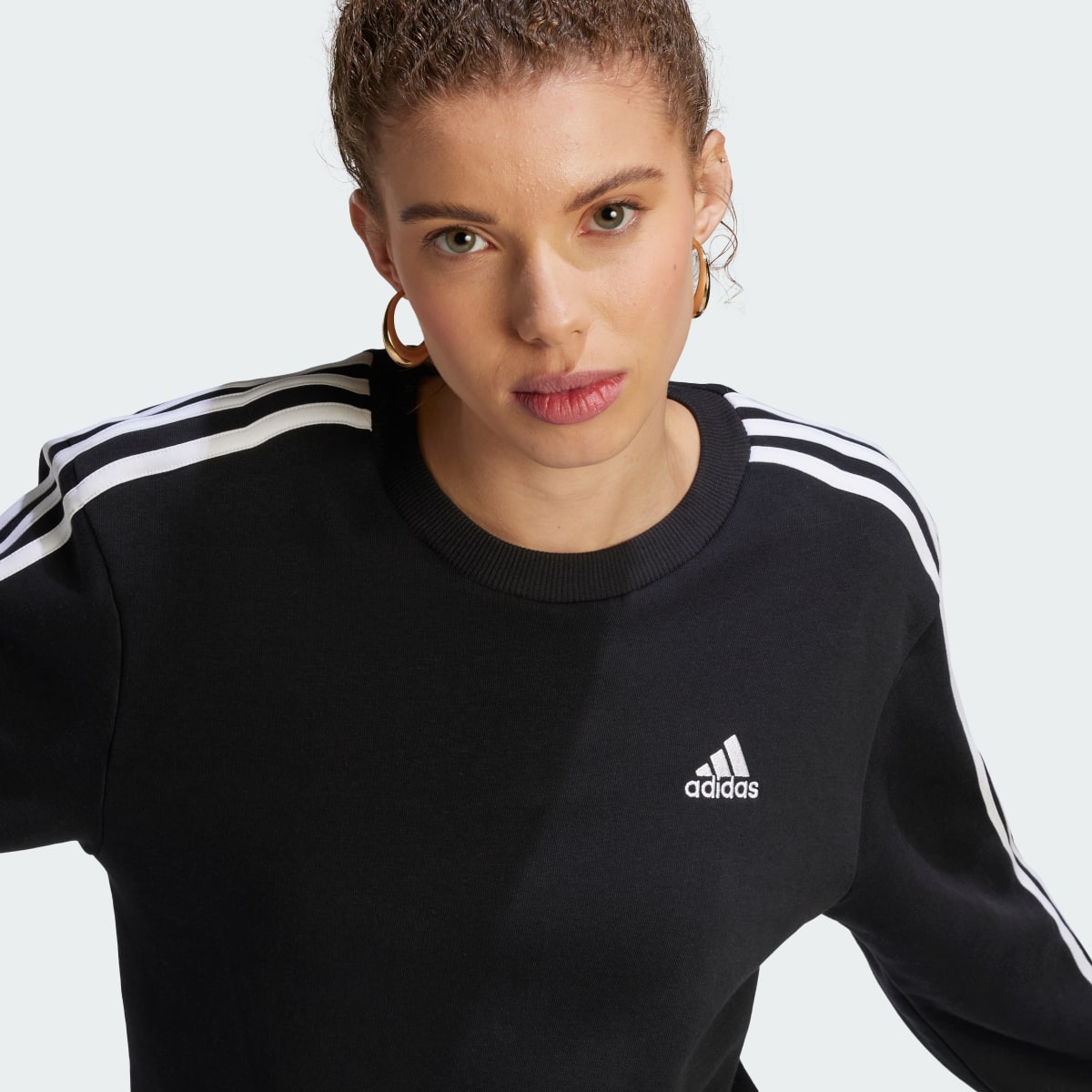 Adidas Felpa Essentials 3-Stripes Fleece. 6