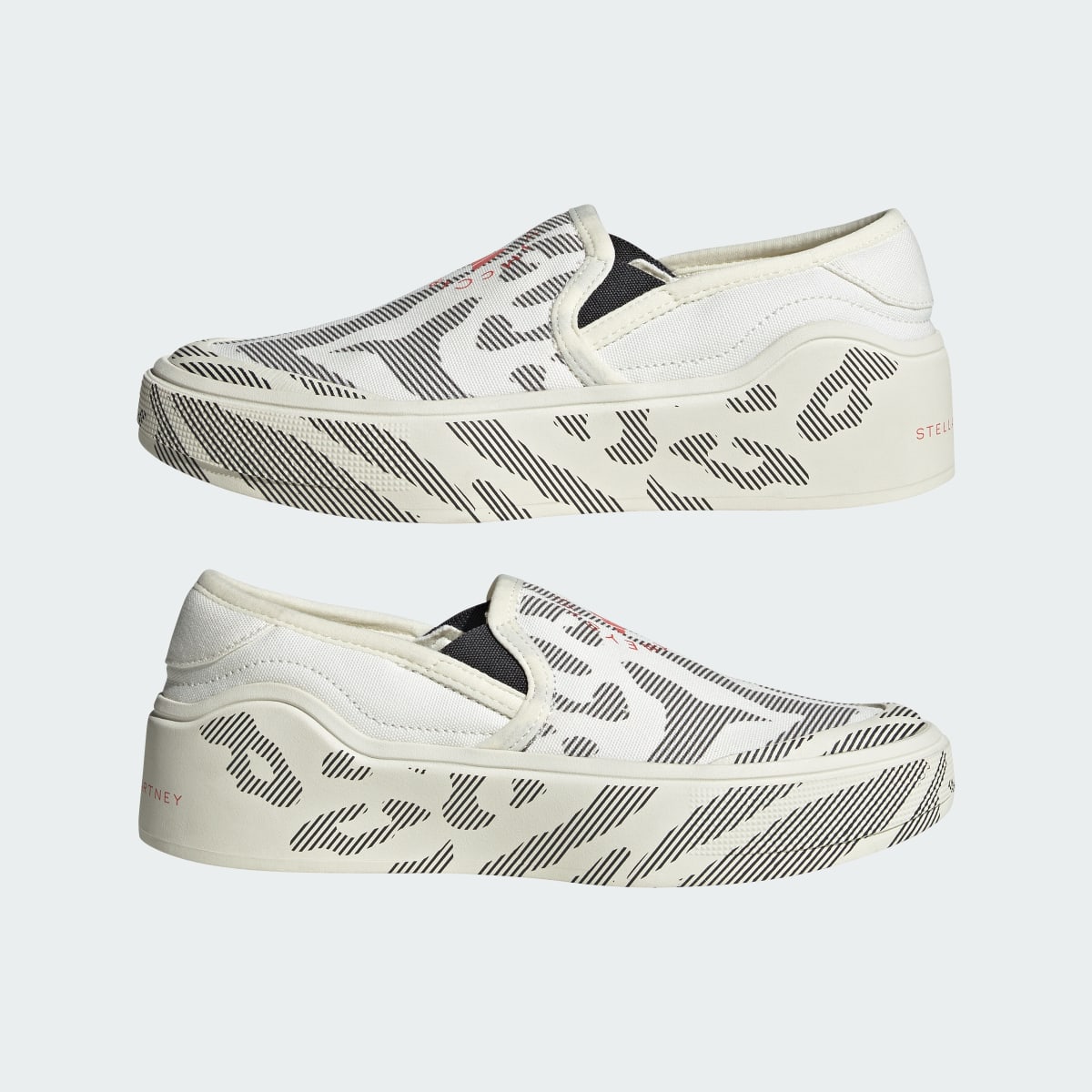 Adidas by Stella McCartney Court Slip-On Shoes. 8