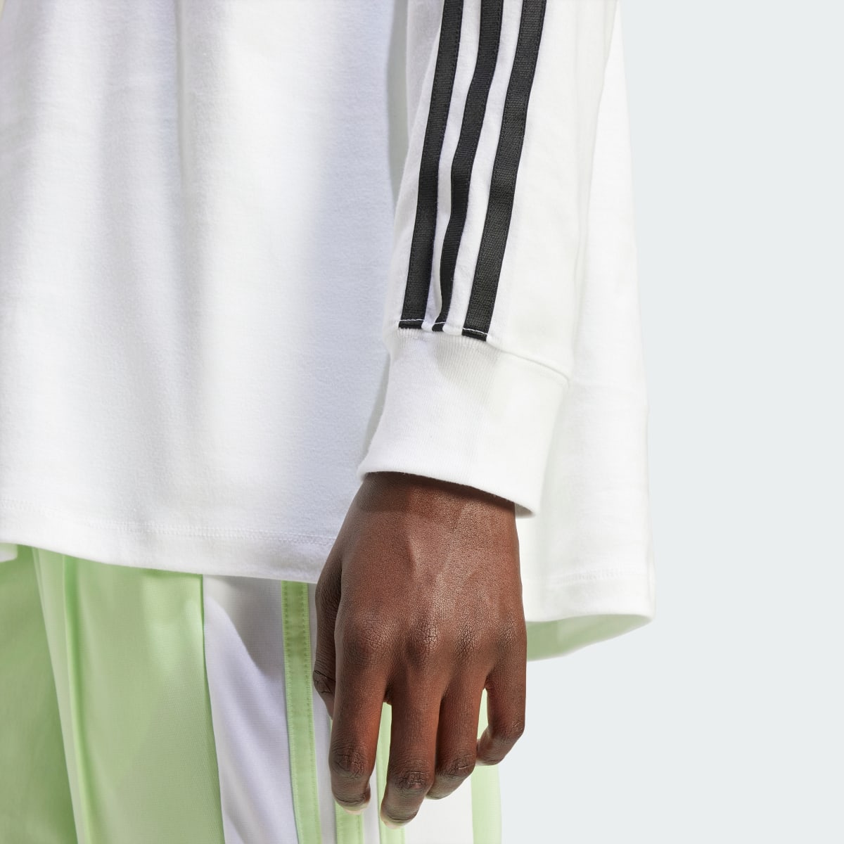 Adidas 3-Stripes Long Sleeve Tee. 6