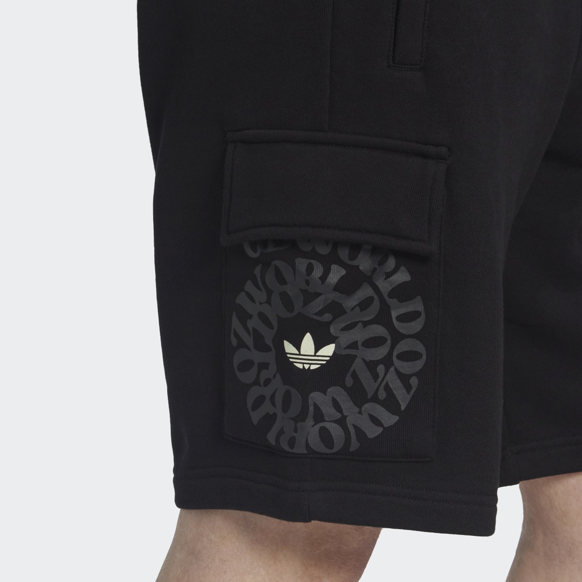 Adidas Graphic Ozworld Cargo Shorts. 5