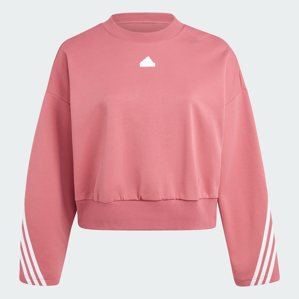 Adidas Future Icons 3-Streifen Sweatshirt – Große Größen. 5