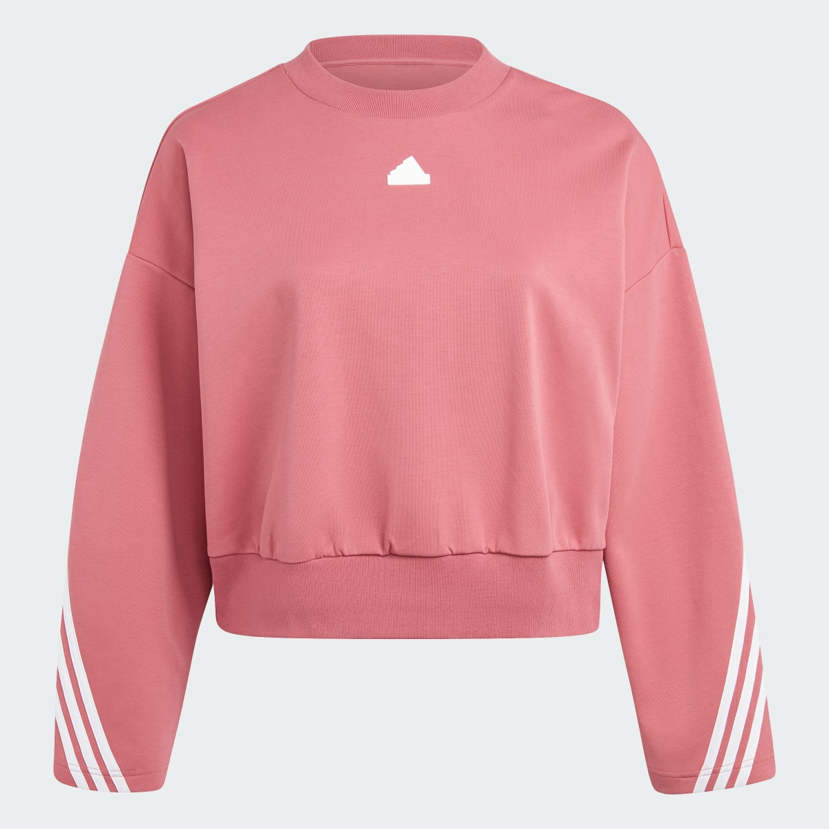 Adidas Future Icons 3-Stripes Sweatshirt (Plus Size). 5