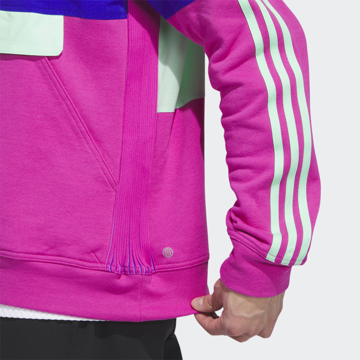 Adidas Adicross 1/2-Zip Golf Anorak. 12