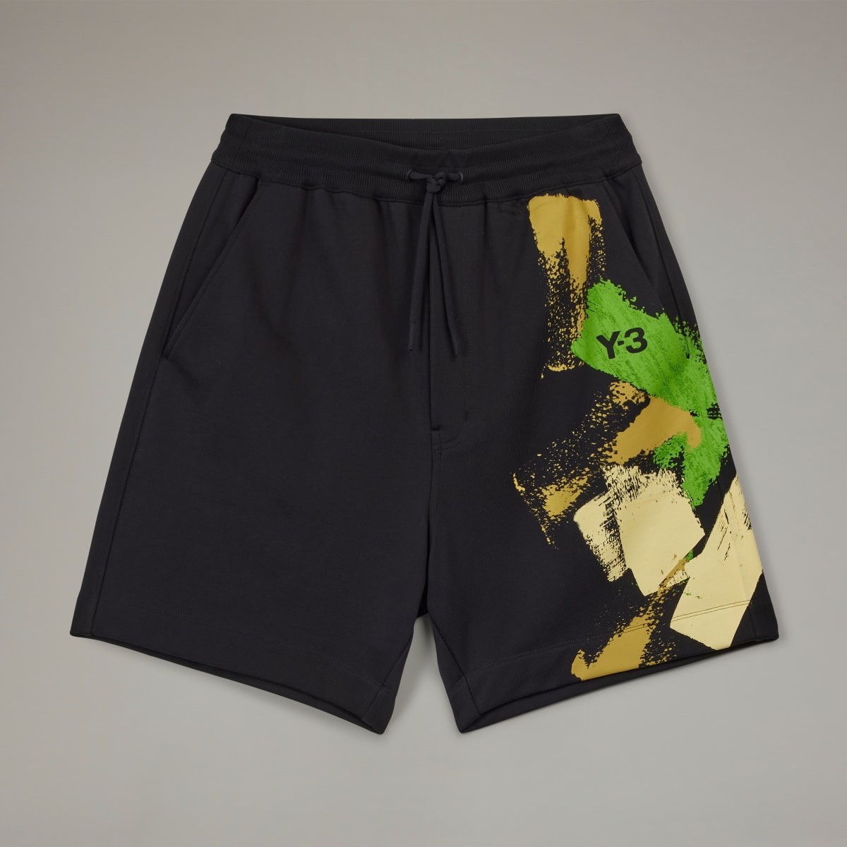 Adidas Y-3 Placed Graphic Shorts. 5