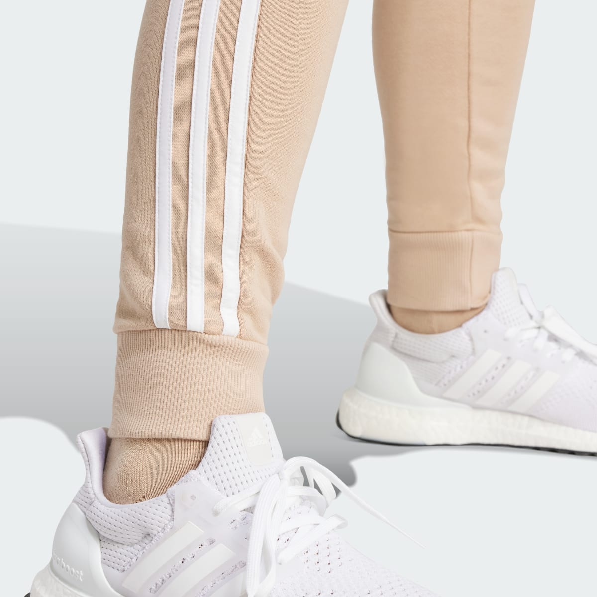 Adidas Essentials 3-Stripes French Terry Cuffed Pants. 6