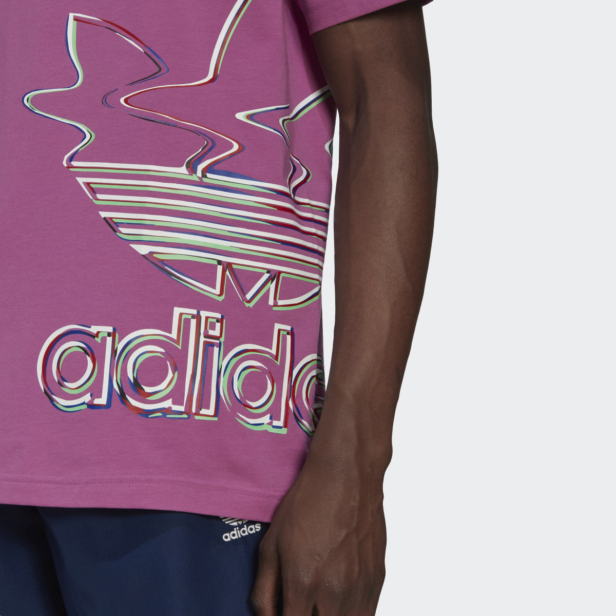 Adidas Hyperreal Short Sleeve T-Shirt. 7