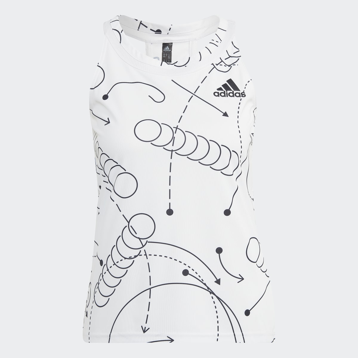 Adidas Canotta da tennis Club Graphic. 6