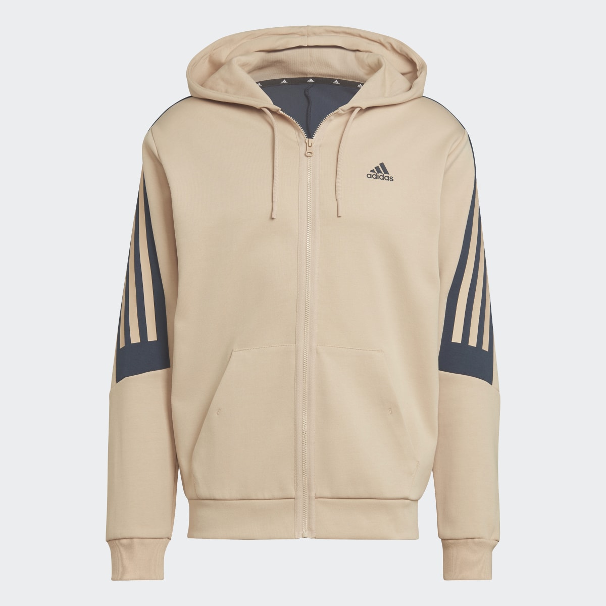 Adidas Chaqueta con capucha Future Icons 3 bandas. 5