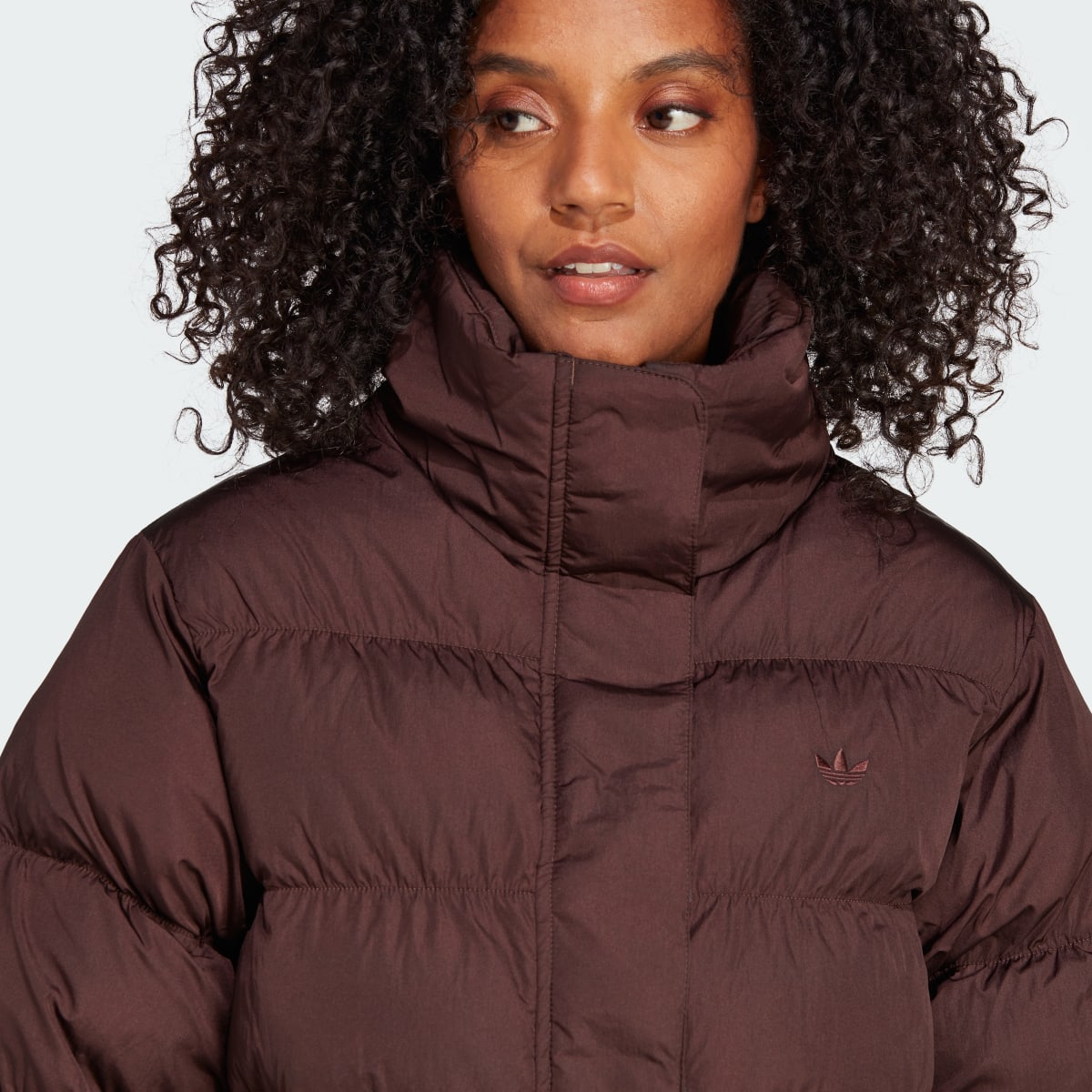 Adidas Short Vegan Puffer Jacket. 6