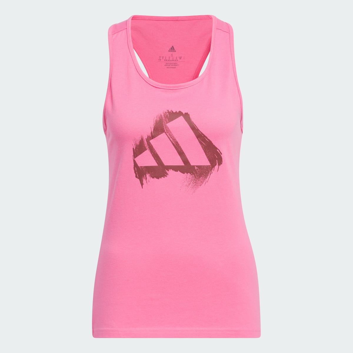 Adidas 3 Bar Logo Graphic Tank Top. 5