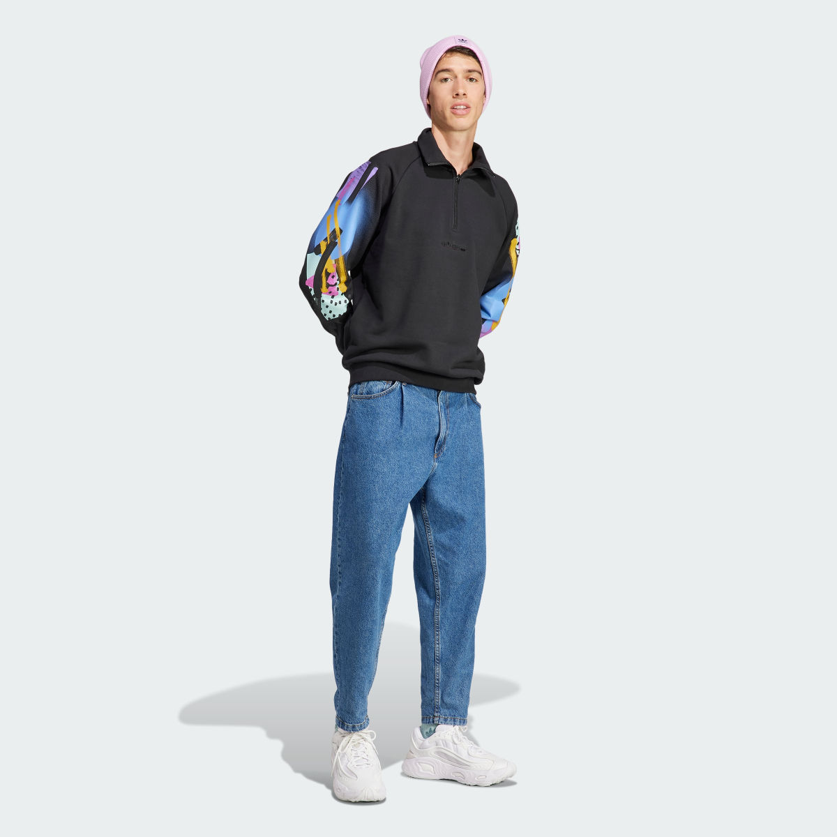 Adidas Giacca Retro Quarter-Zip. 4