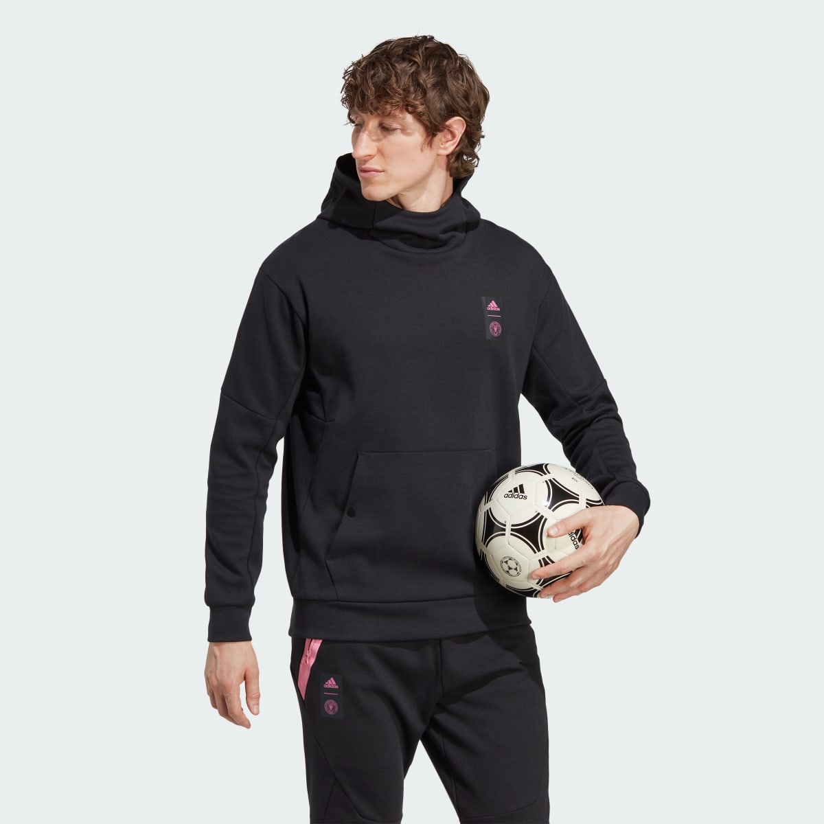 Adidas Inter Miami CF Travel Hoodie. 4