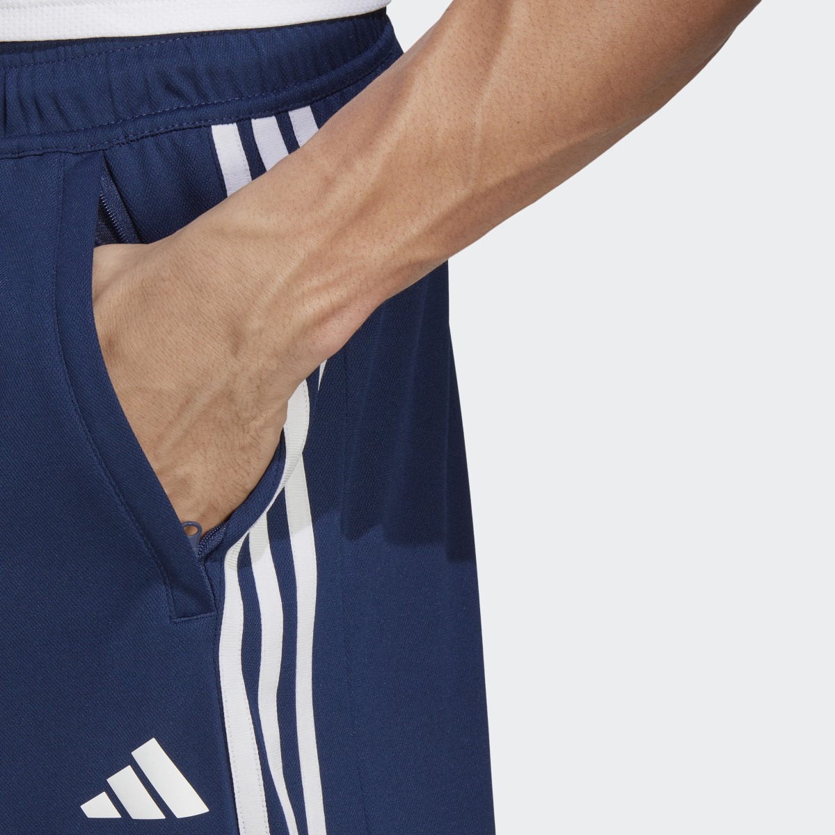 Adidas Train Essentials Piqué 3-Stripes Training Shorts. 5