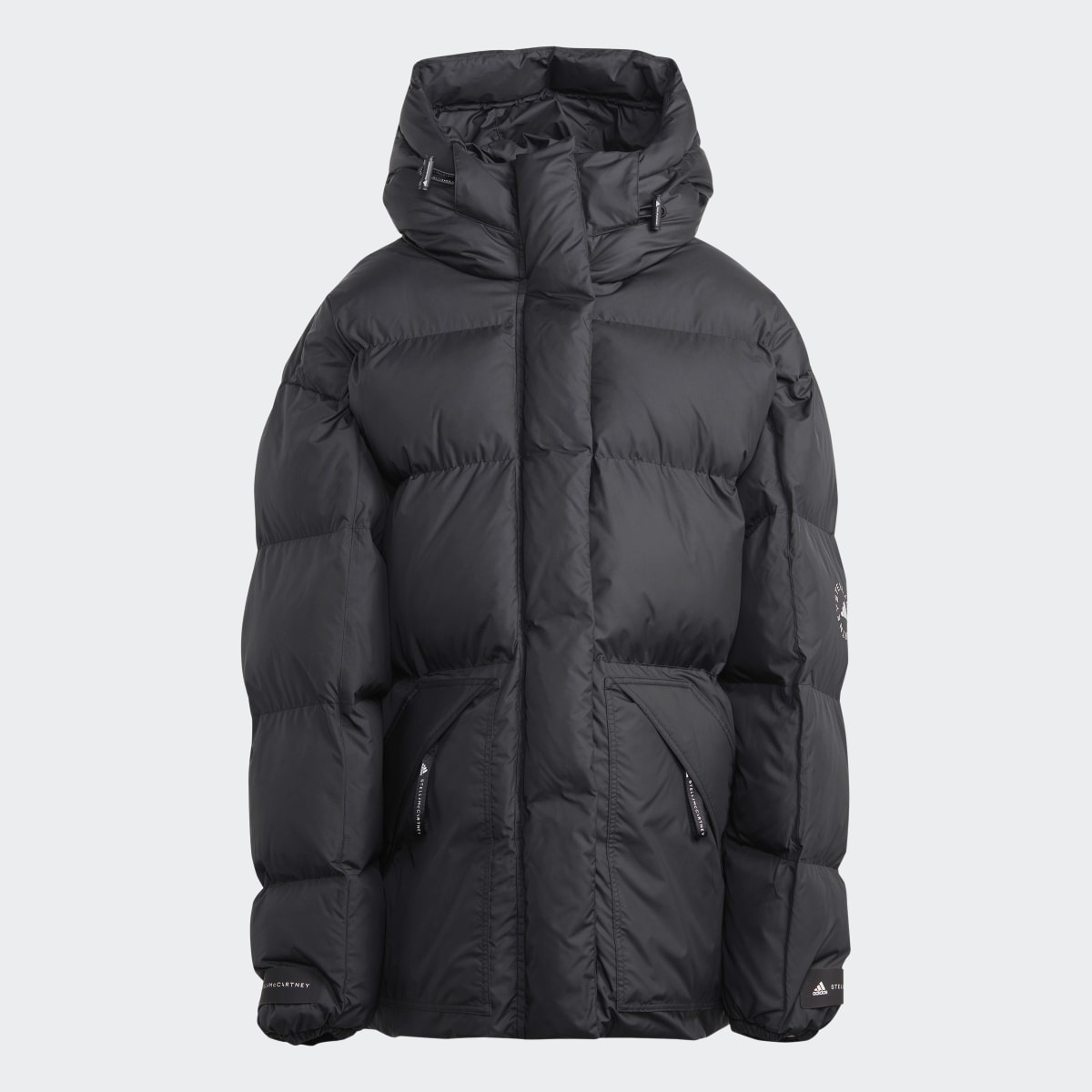 Adidas by Stella McCartney Mid-Length Padded Winter Jacket. 5