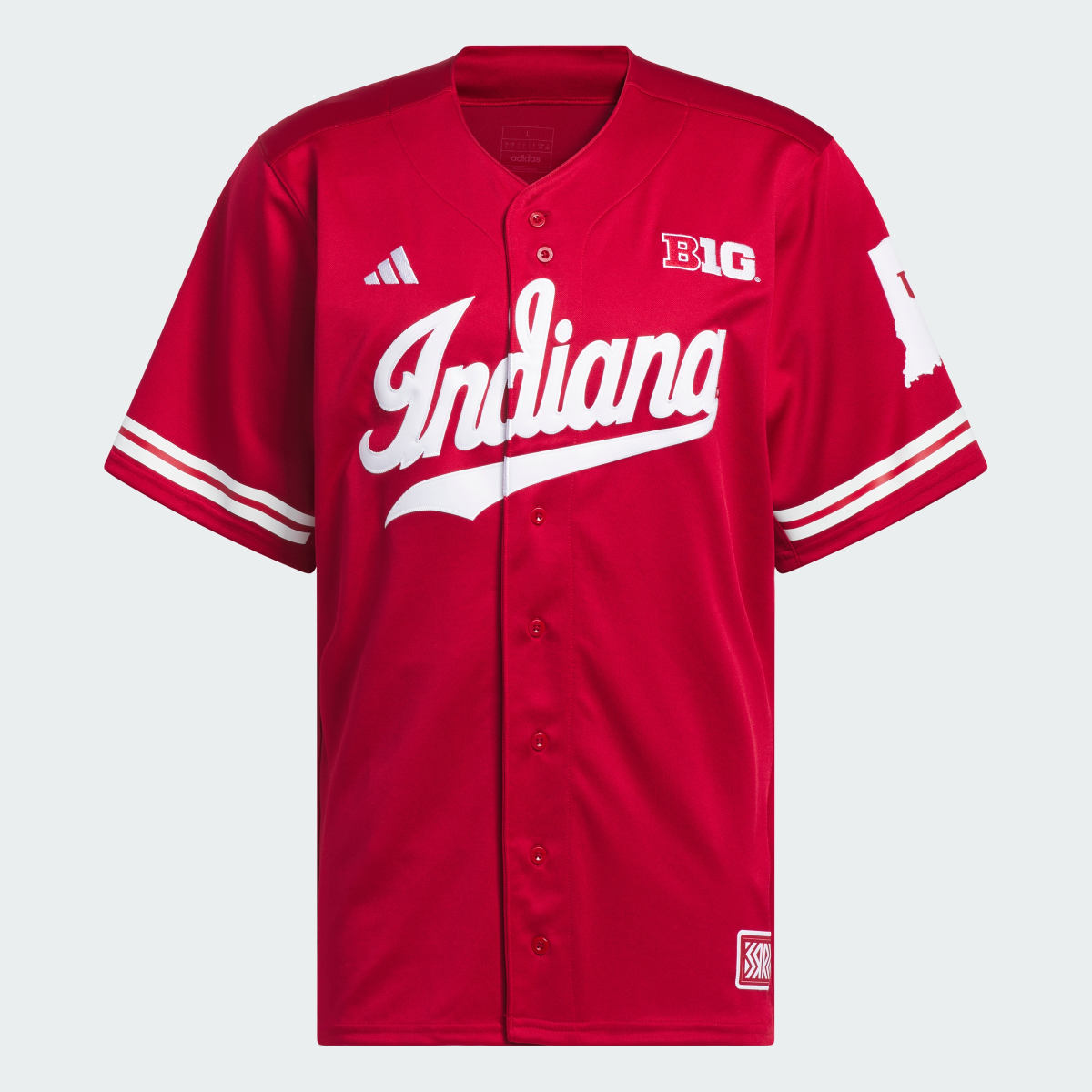 Adidas Indiana Reverse Retro Replica Baseball Jersey. 5