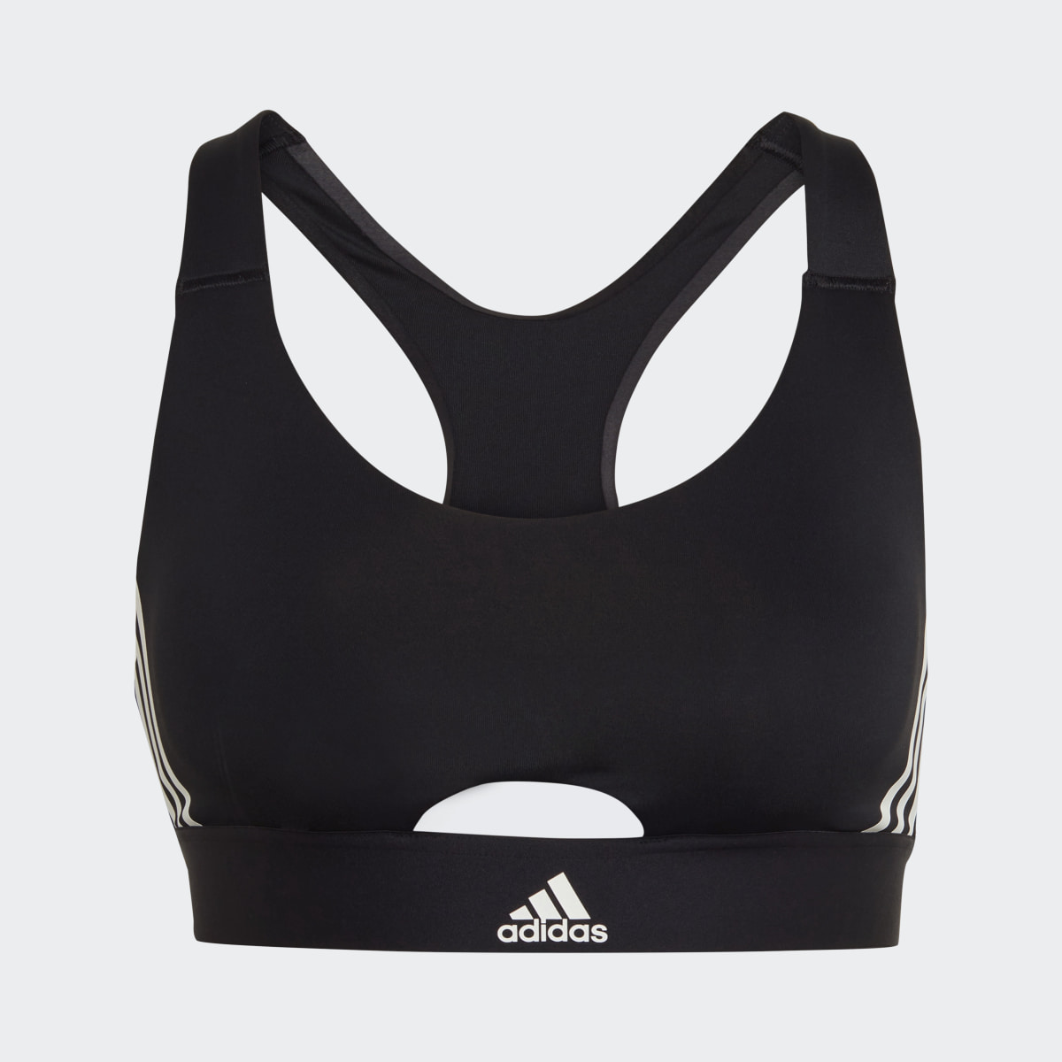 Adidas Reggiseno sportivo Powerreact Training Medium-Support Hyperglam. 5