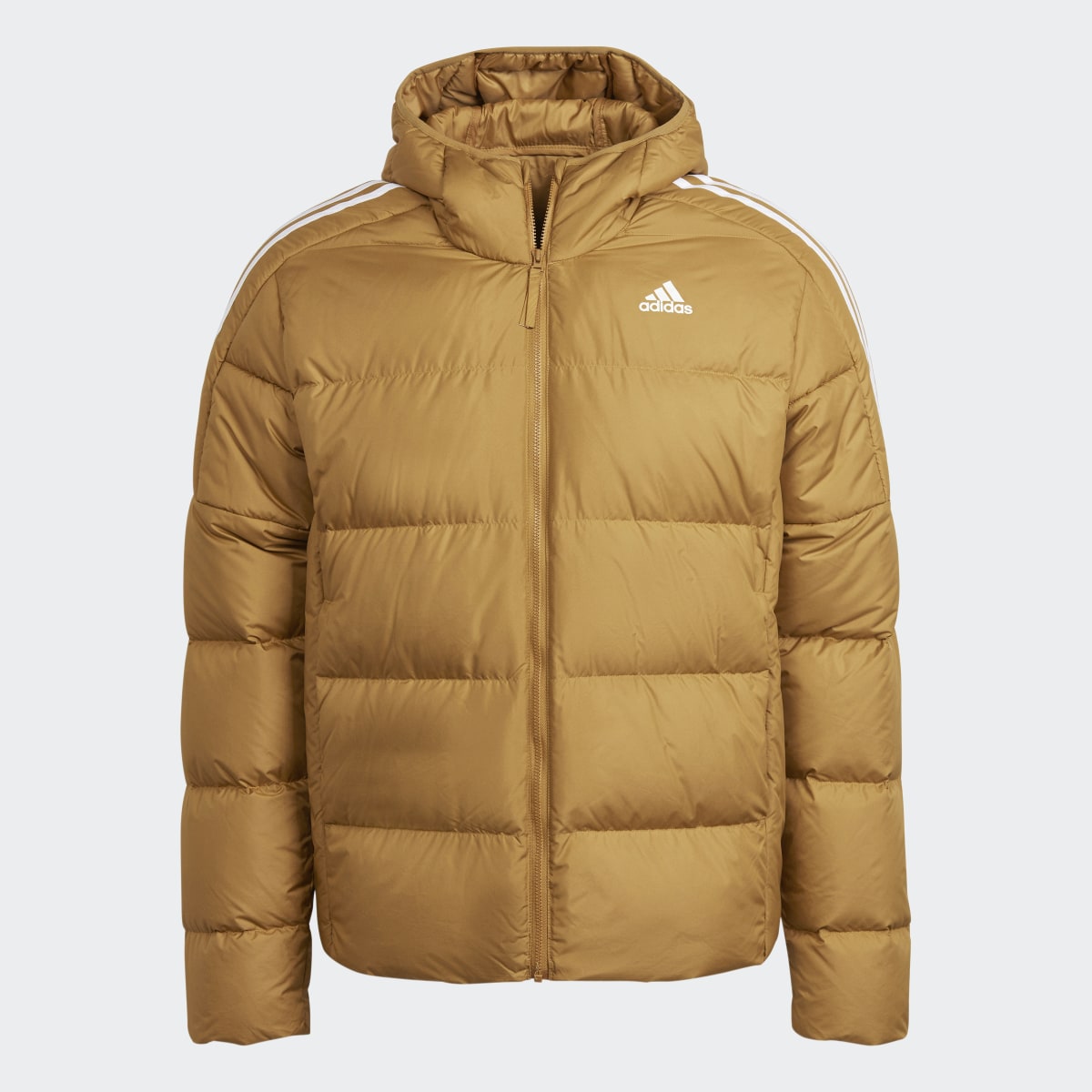 Adidas Chaqueta de plumón con capucha Essentials Midweight. 5