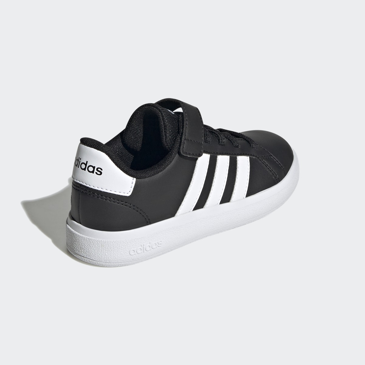 Adidas Scarpe Grand Court Elastic Lace and Top Strap. 6
