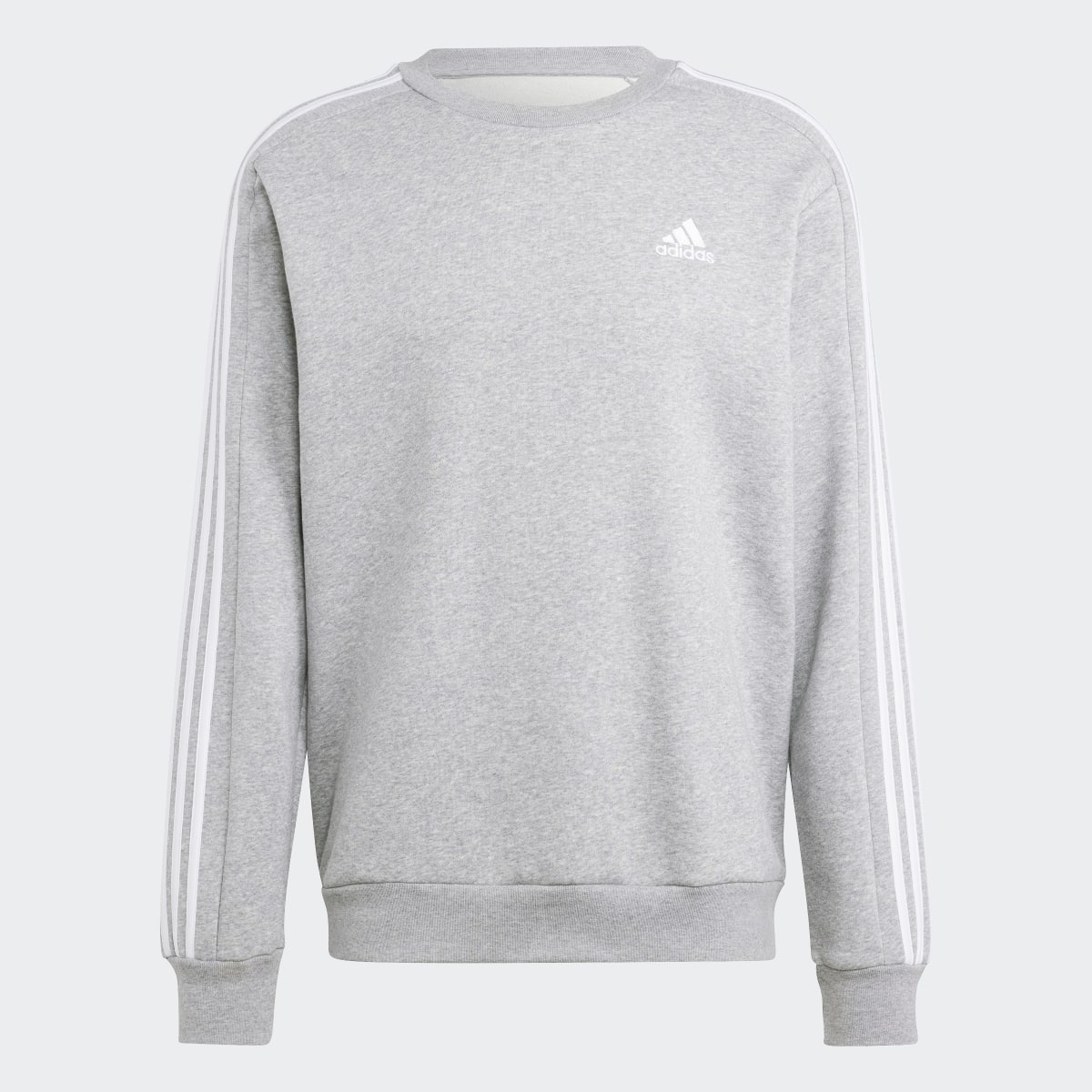 Adidas Essentials Fleece 3-Stripes Sweatshirt. 5