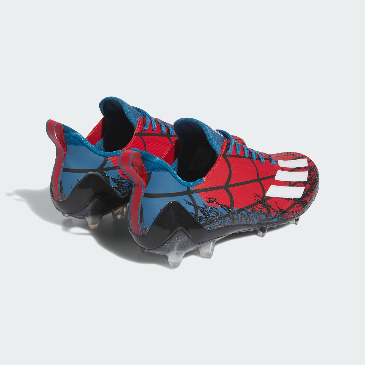 Adidas Adizero 12.0 Marvel's Spider-Man Football Cleats. 8