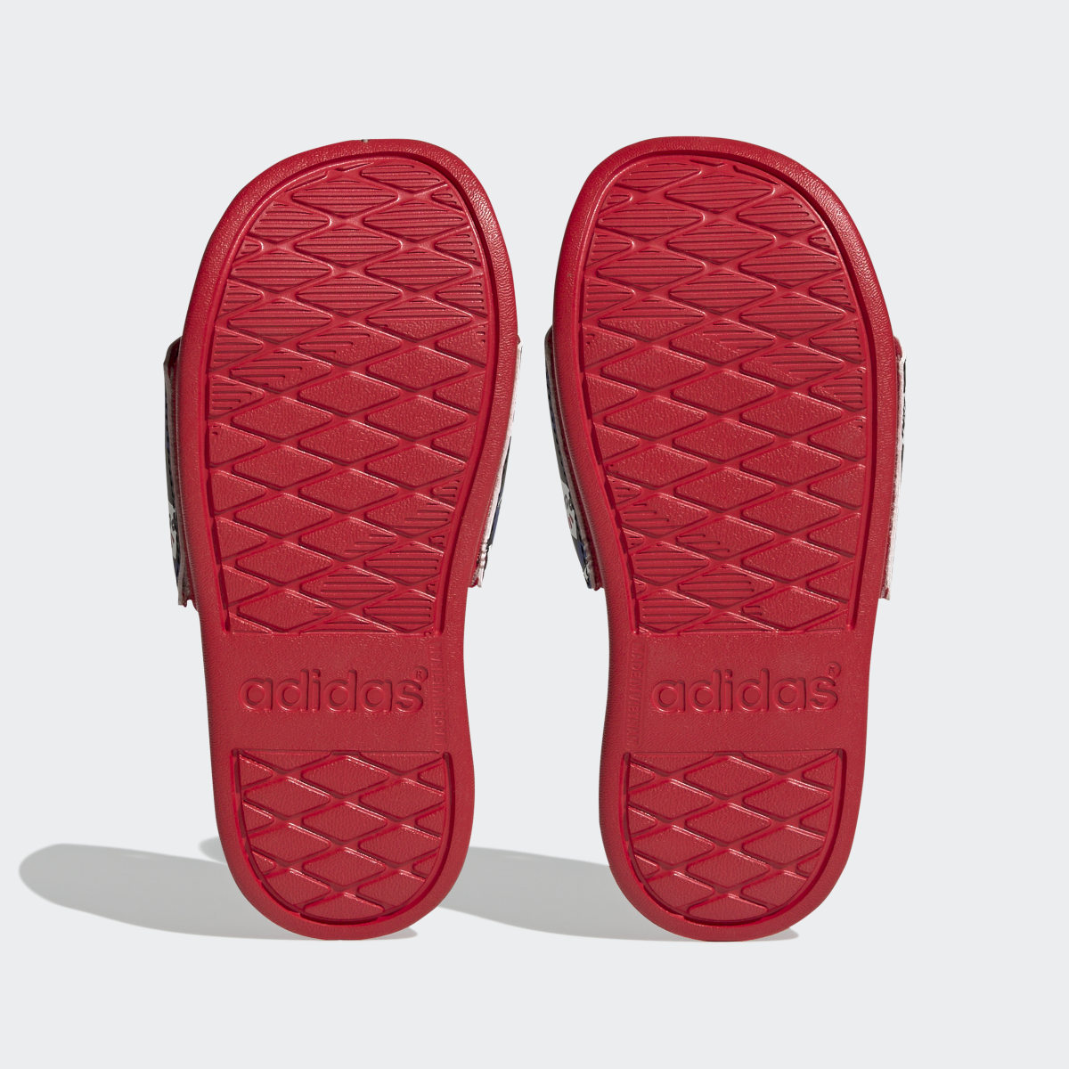 Adidas x Disney Adilette Comfort Spider-Man Slides. 4