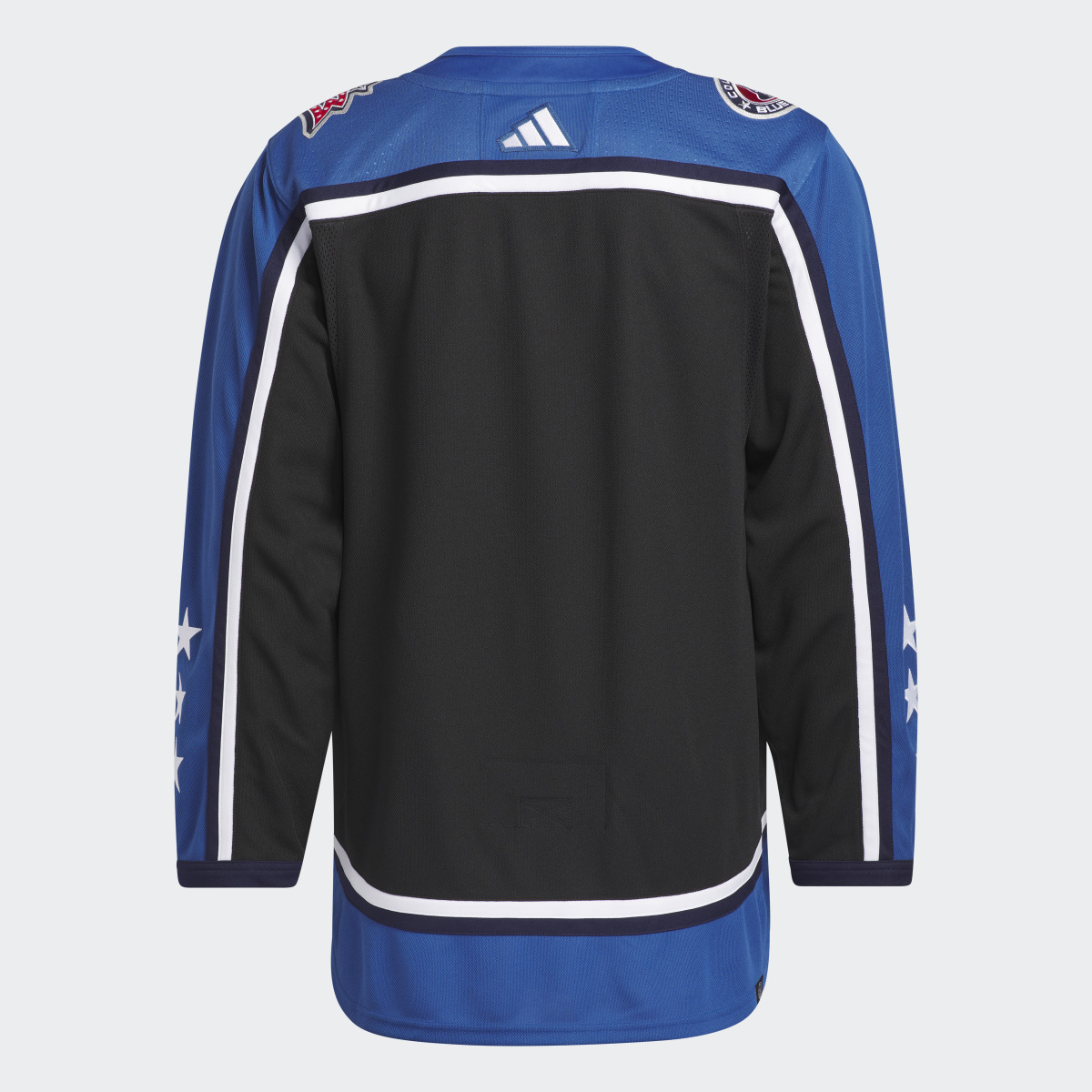 Adidas Blue Jackets Authentic Reverse Retro Wordmark Jersey. 6