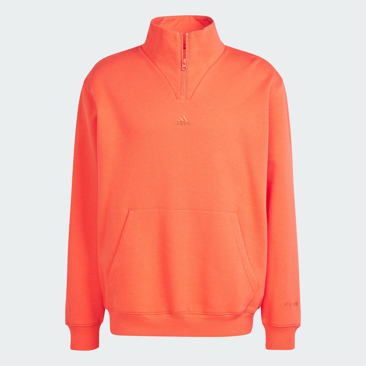 Adidas ALL SZN Fleece 1/4-Zip Sweatshirt. 5