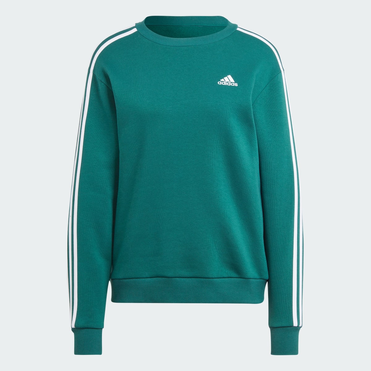 Adidas Essentials 3-Stripes Fleece Sweatshirt. 5