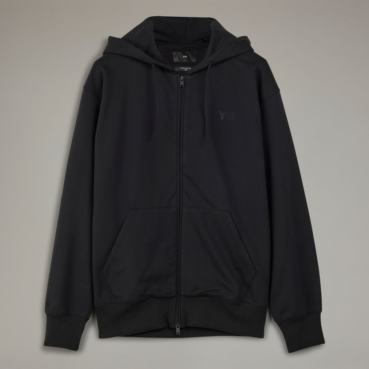 Adidas Y-3 French Terry Zip Hoodie. 5