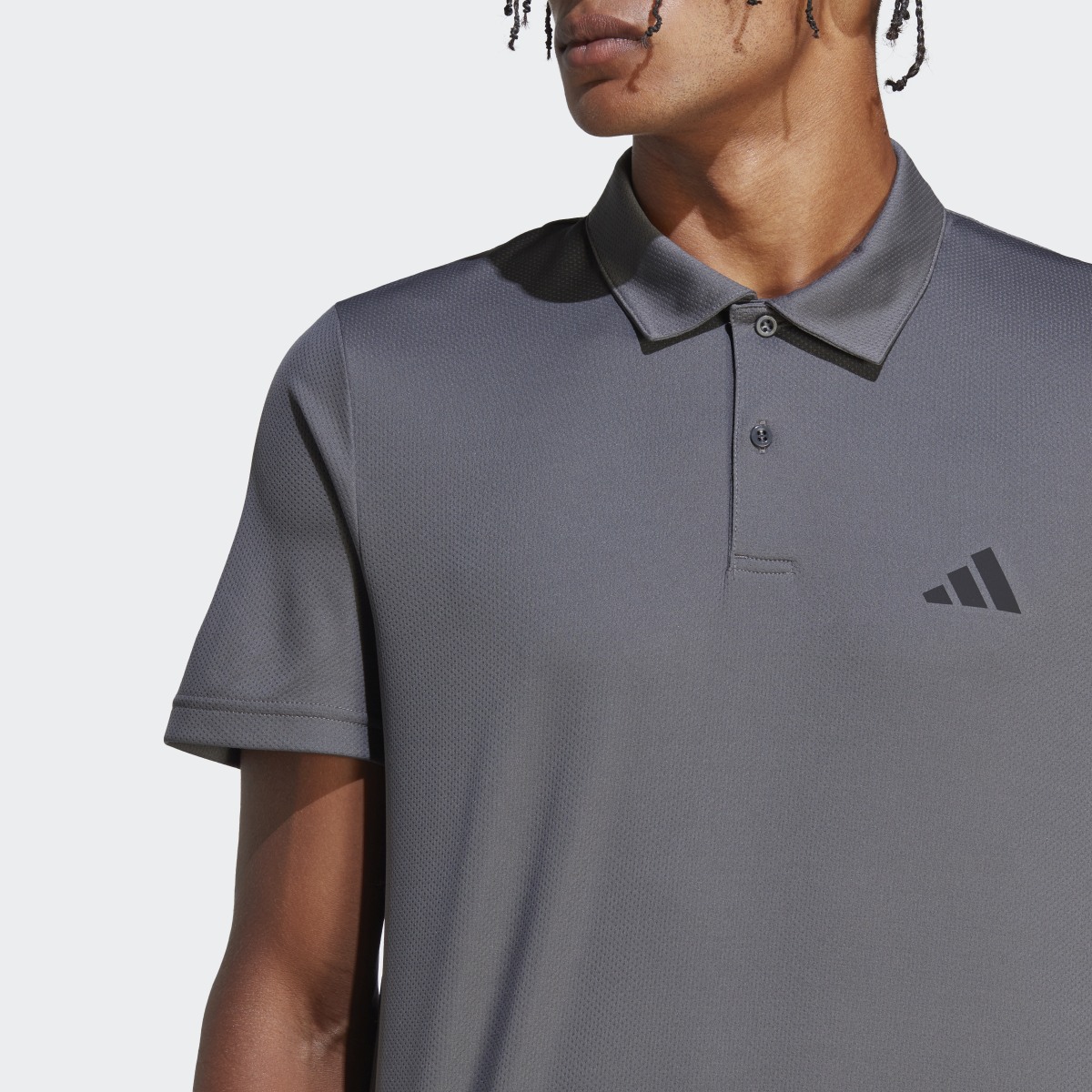 Adidas Playera Polo de Entrenamiento Train Essentials. 6