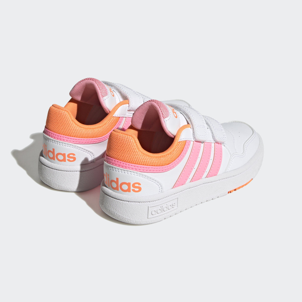 Adidas Hoops Lifestyle Basketball Hook-and-Loop Shoes. 6