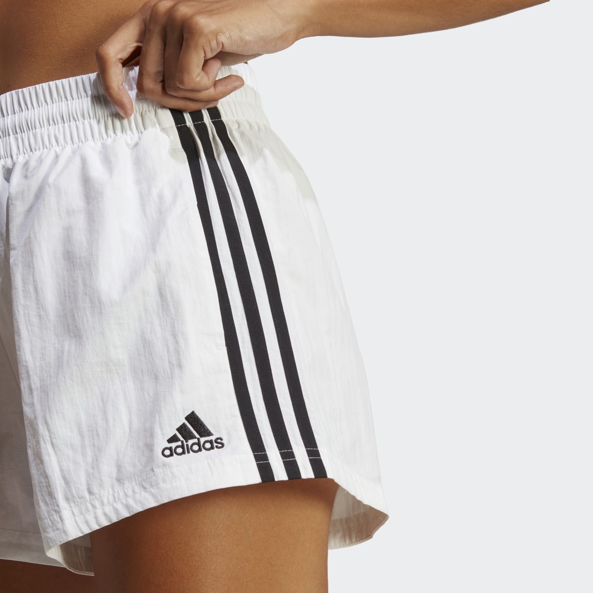 Adidas Essentials 3-Stripes Woven Shorts. 5