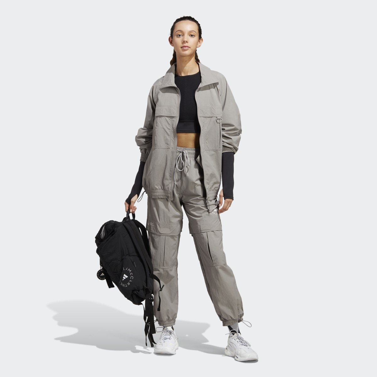 Adidas by Stella McCartney TrueCasuals Woven Solid Tracksuit Bottoms. 5