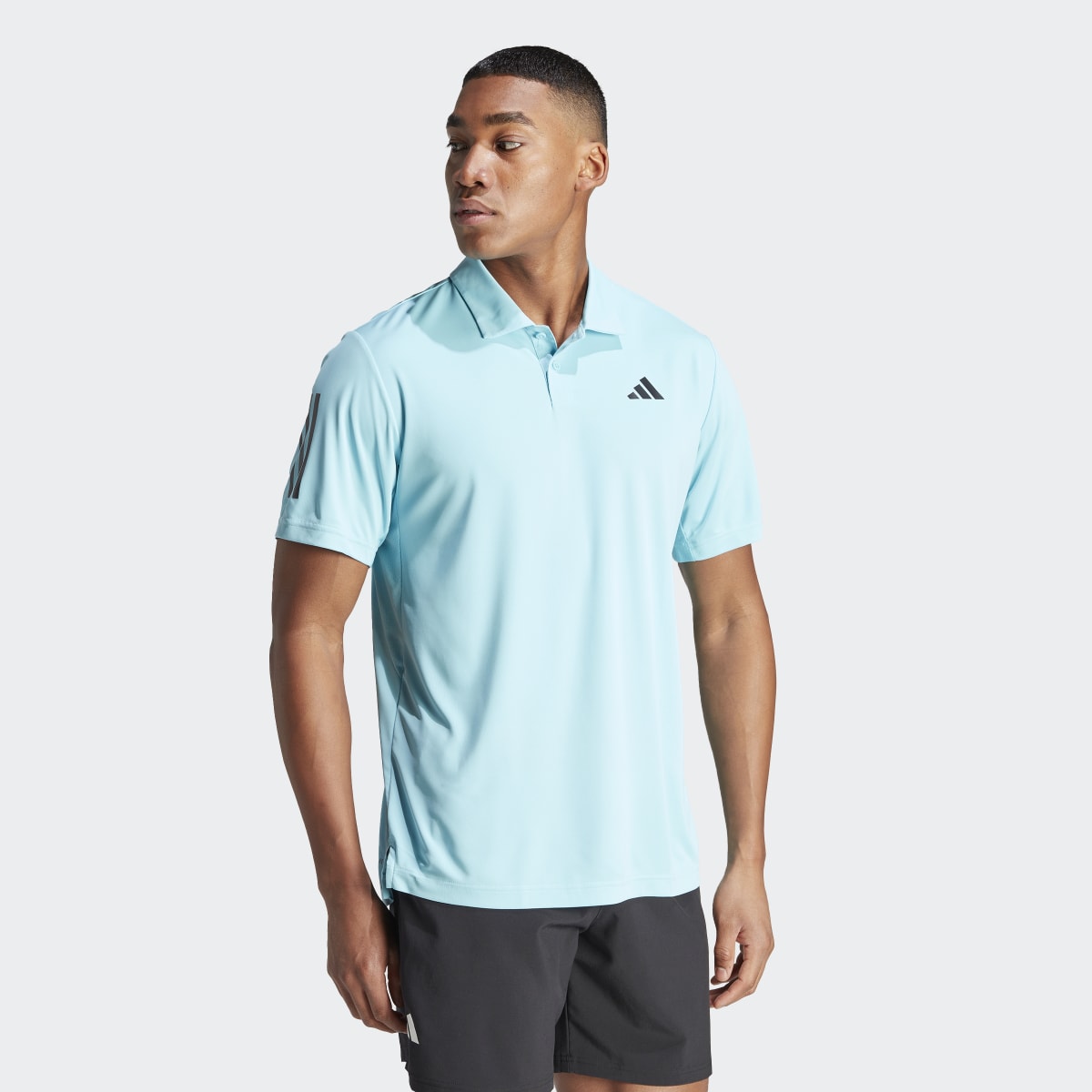 Adidas Club 3-Streifen Tennis Poloshirt. 4