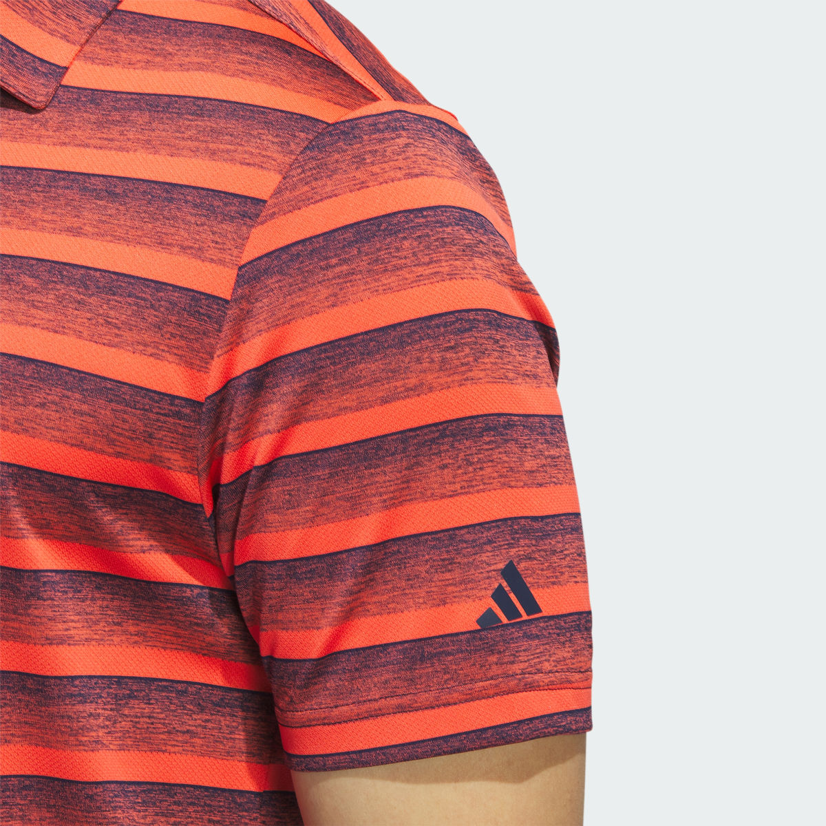 Adidas Two-Color Striped Polo Tişört. 6