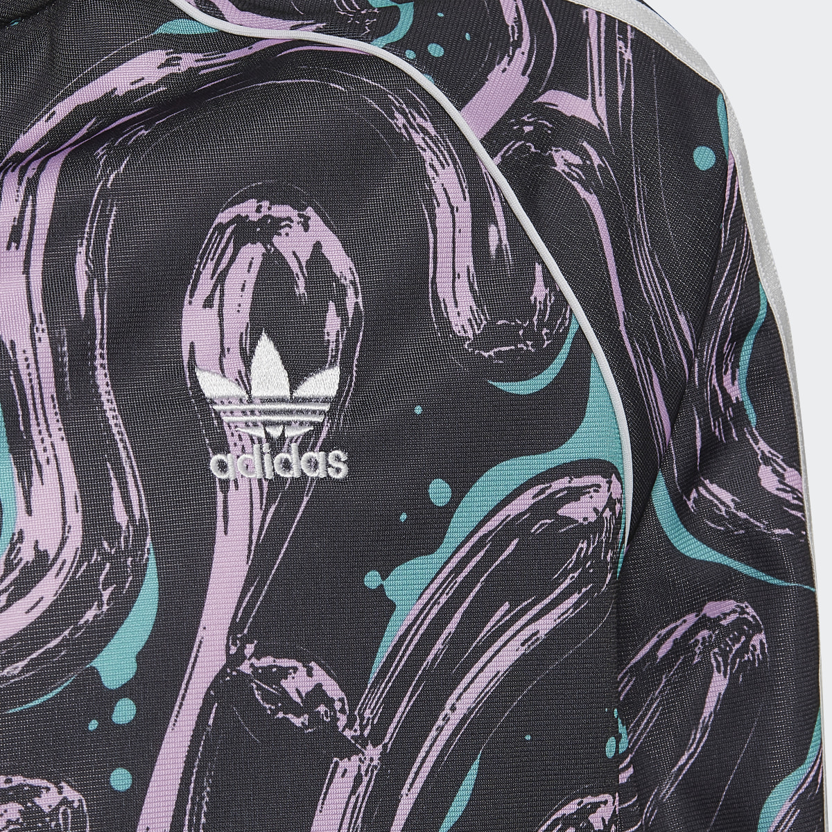 Adidas Allover Print SST Originals Jacke. 4