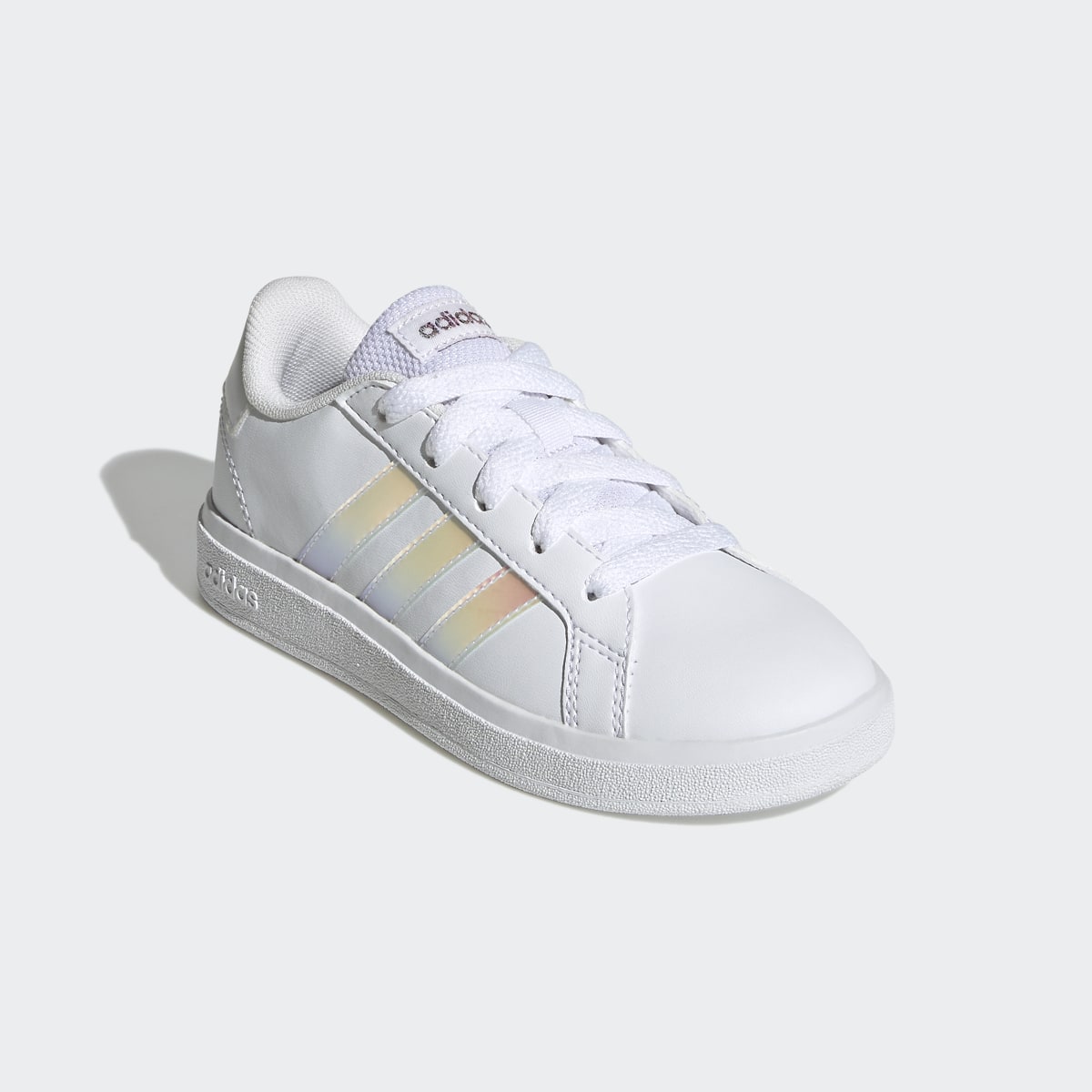 Adidas Grand Court Lifestyle Lace Tennis Shoes. 5