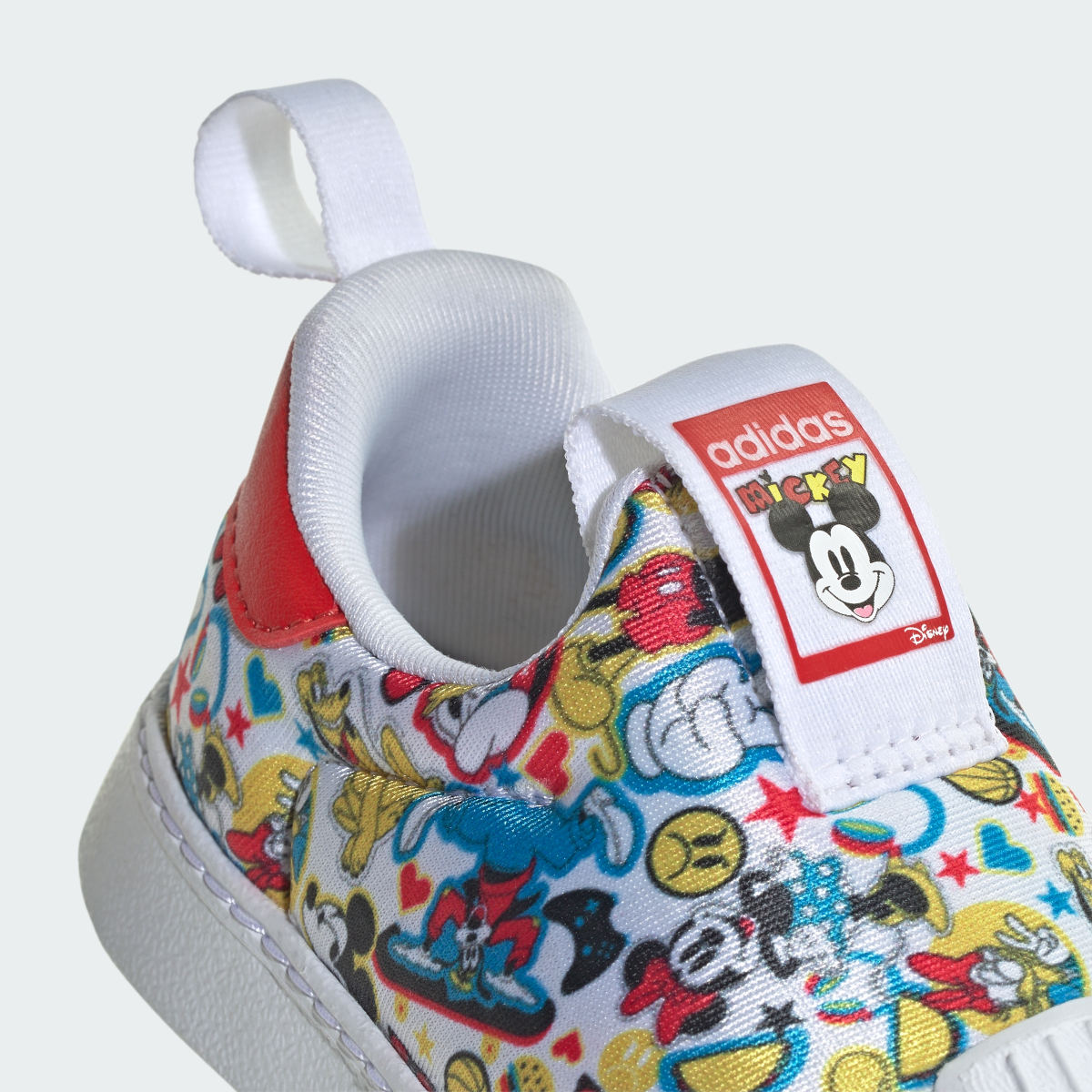 Adidas Originals x Disney Mickey Superstar 360 Kids Ayakkabı. 10