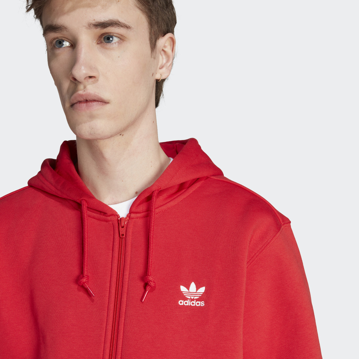 Adidas Veste à capuche entièrement zippée Trèfle Essentials. 6