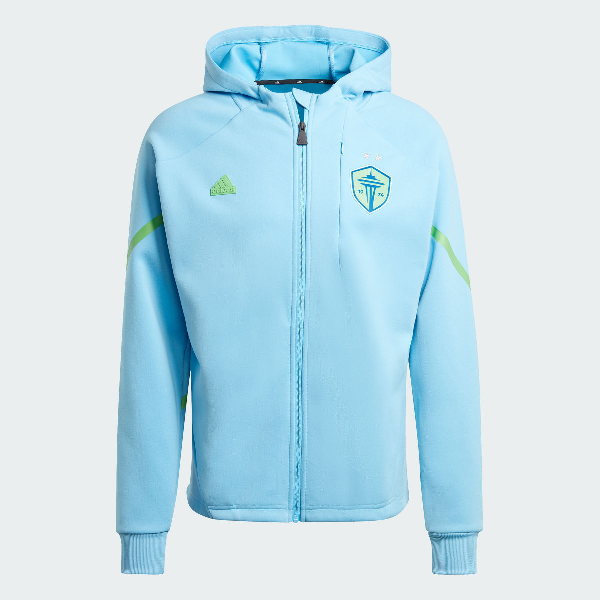 Adidas Seattle Sounders FC Designed for Gameday Anthem Jacket. 5