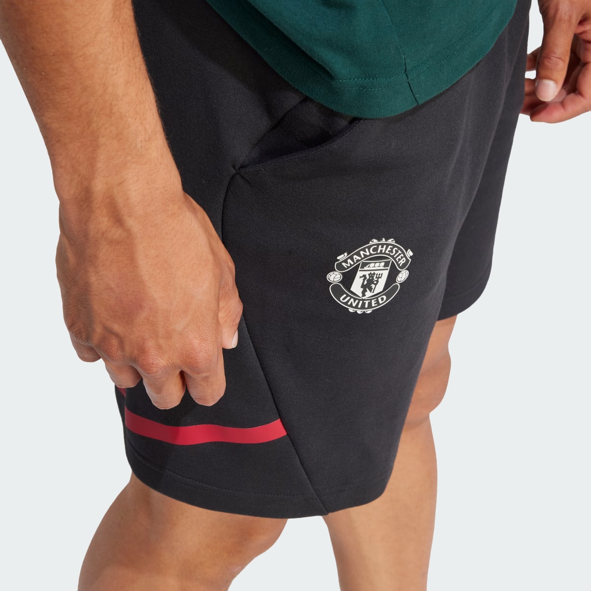 Adidas Manchester United Designed for Gameday Shorts. 6