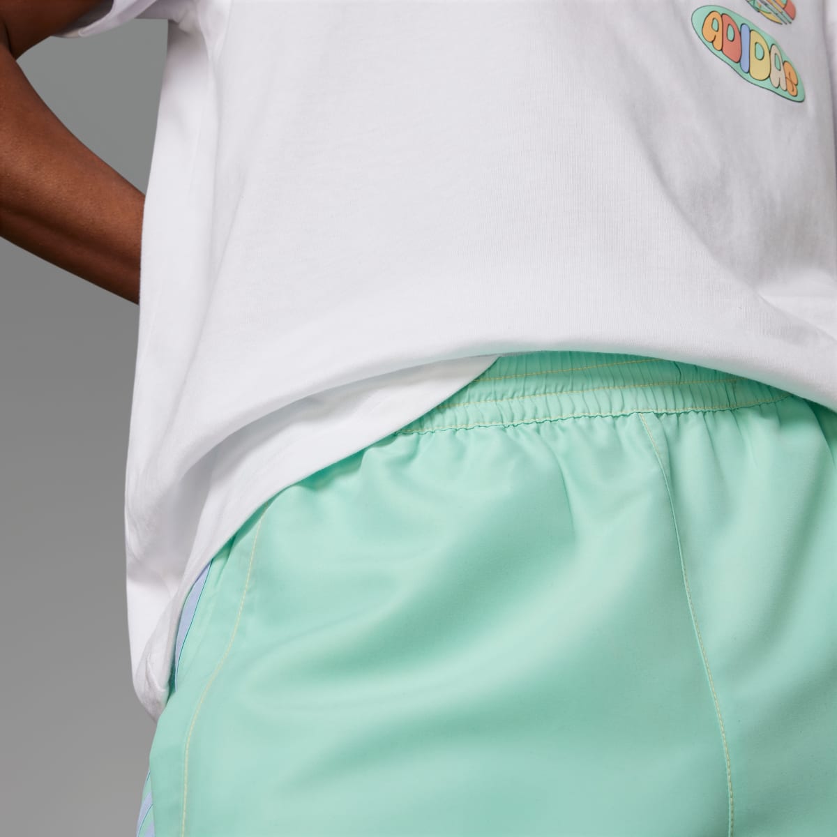 Adidas Enjoy Summer Poly Shorts. 9