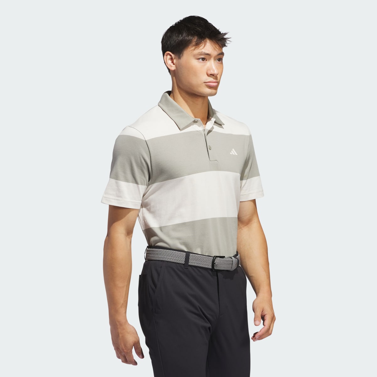 Adidas Colorblock Rugby Stripe Polo Shirt. 4