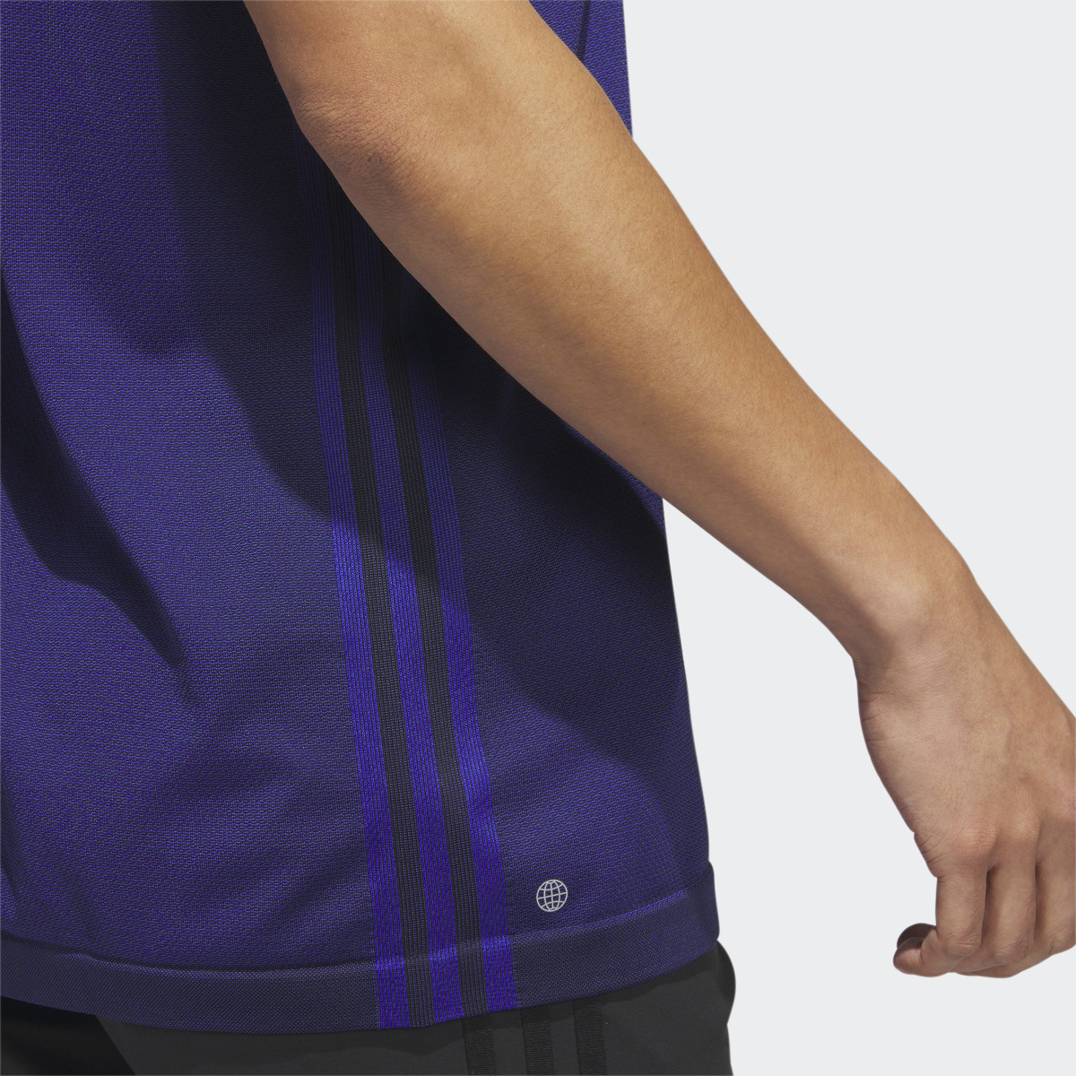 Adidas Ultimate365 Tour PRIMEKNIT Golf Polo Shirt. 8