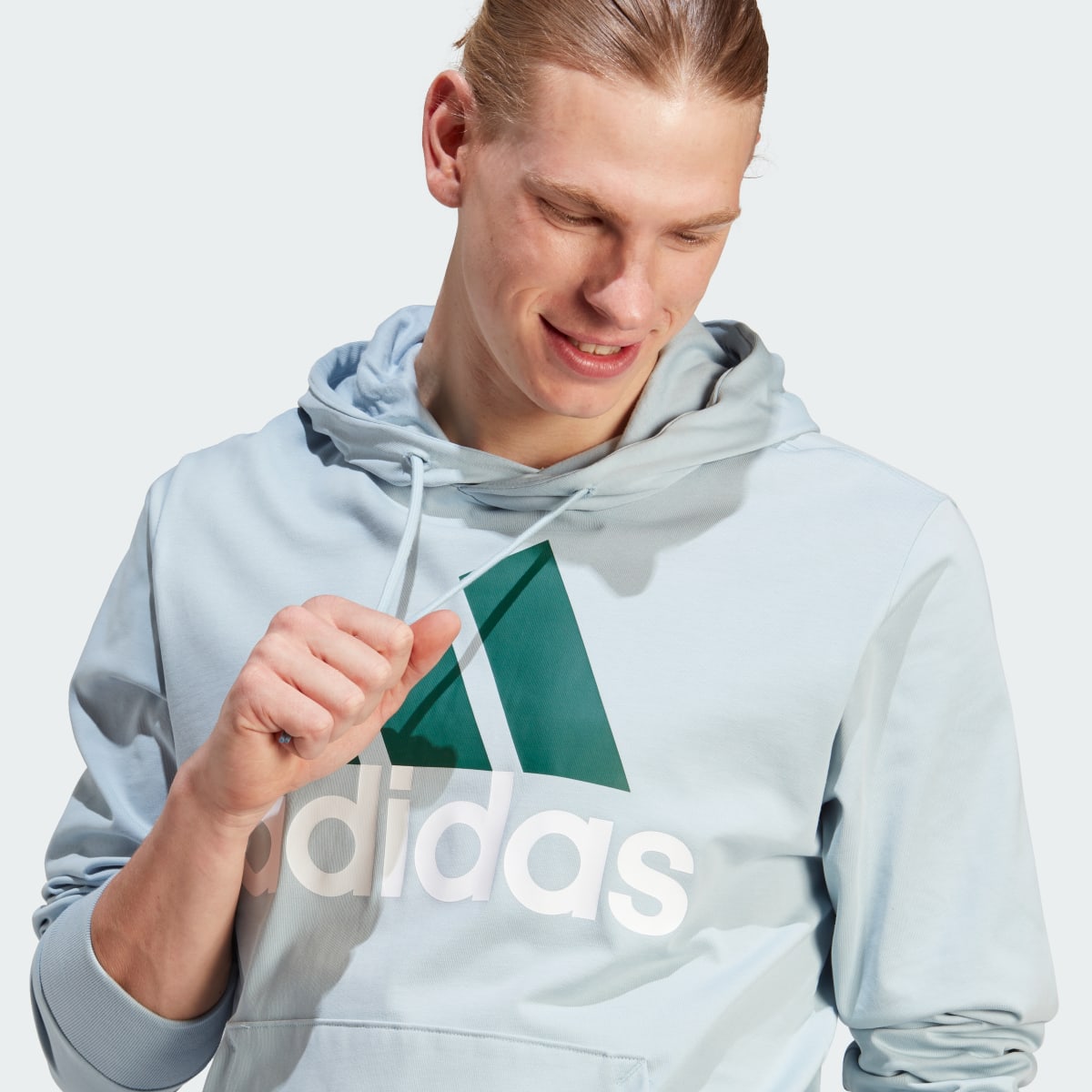Adidas Essentials Logo Kapüşonlu Üst. 6