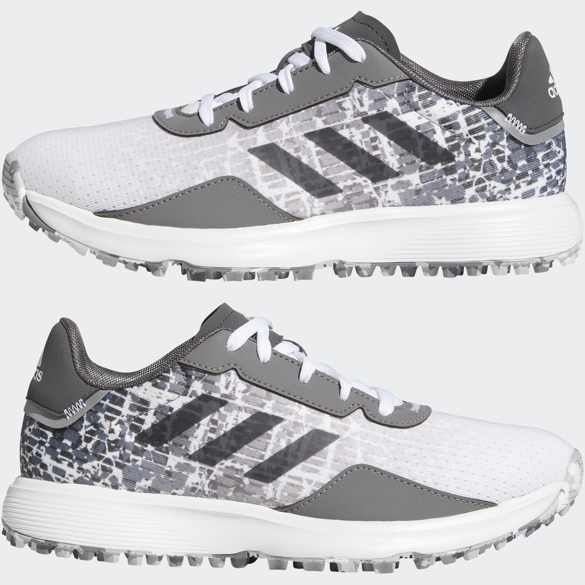 Adidas Juniors' S2G Spikeless Golf Shoes. 8